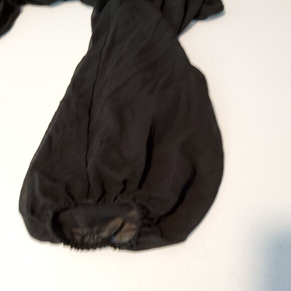 A New Day Womens Black Off-Shoulder Ruffle Top Off-shoulder design Medium - Picture 11 of 11